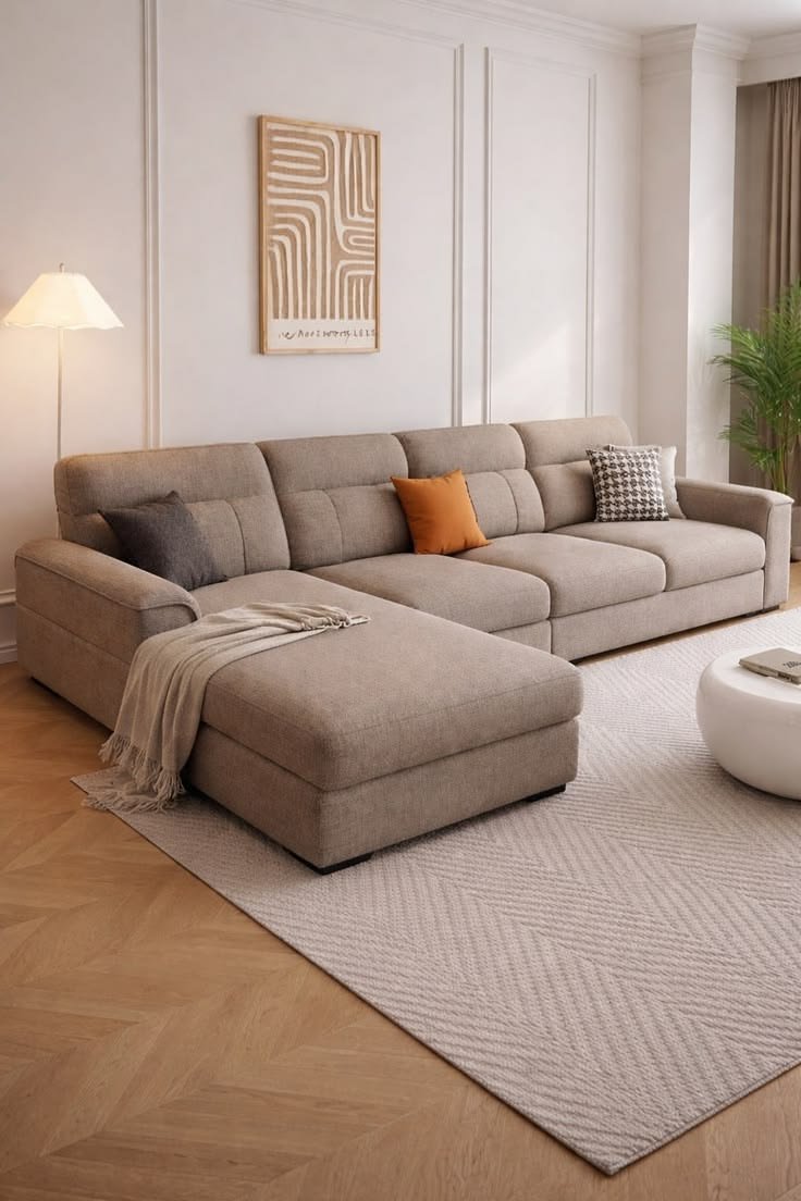 Beige Sofa